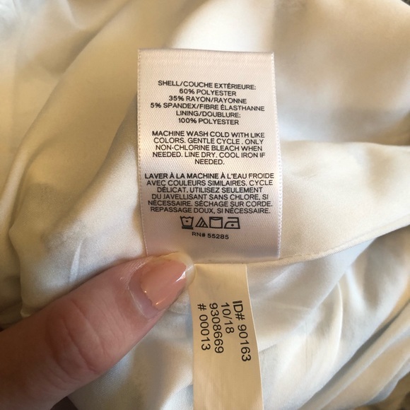 Express Plaid Check Black And White Fitted Pencil Skirt - Picture 4 of 4